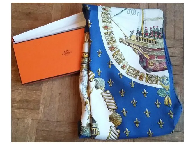 Hermès Las naves doradas. El dulce. Azul 