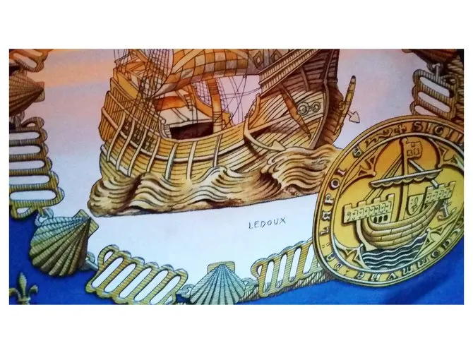 Hermès Las naves doradas. El dulce. Azul 