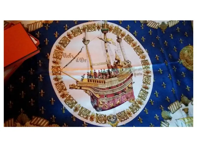 Hermès Las naves doradas. El dulce. Azul 