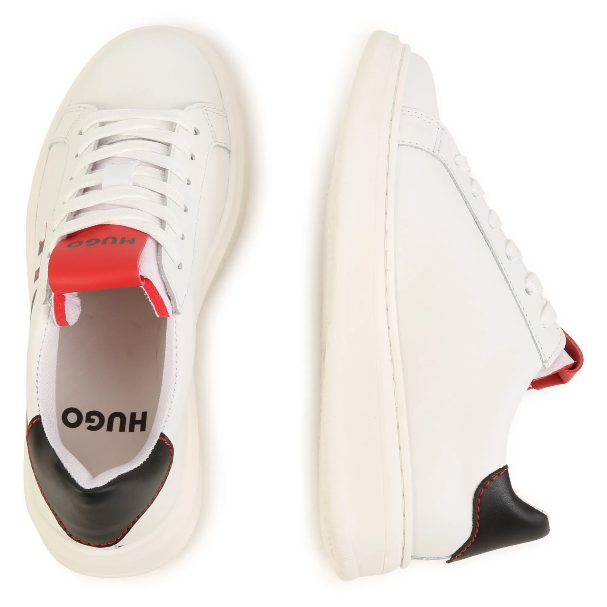 HUGO Deportivas de piel y cordones