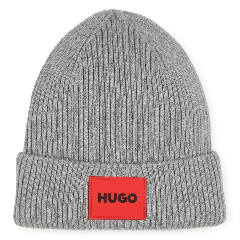 HUGO Gorro de punto de algodón