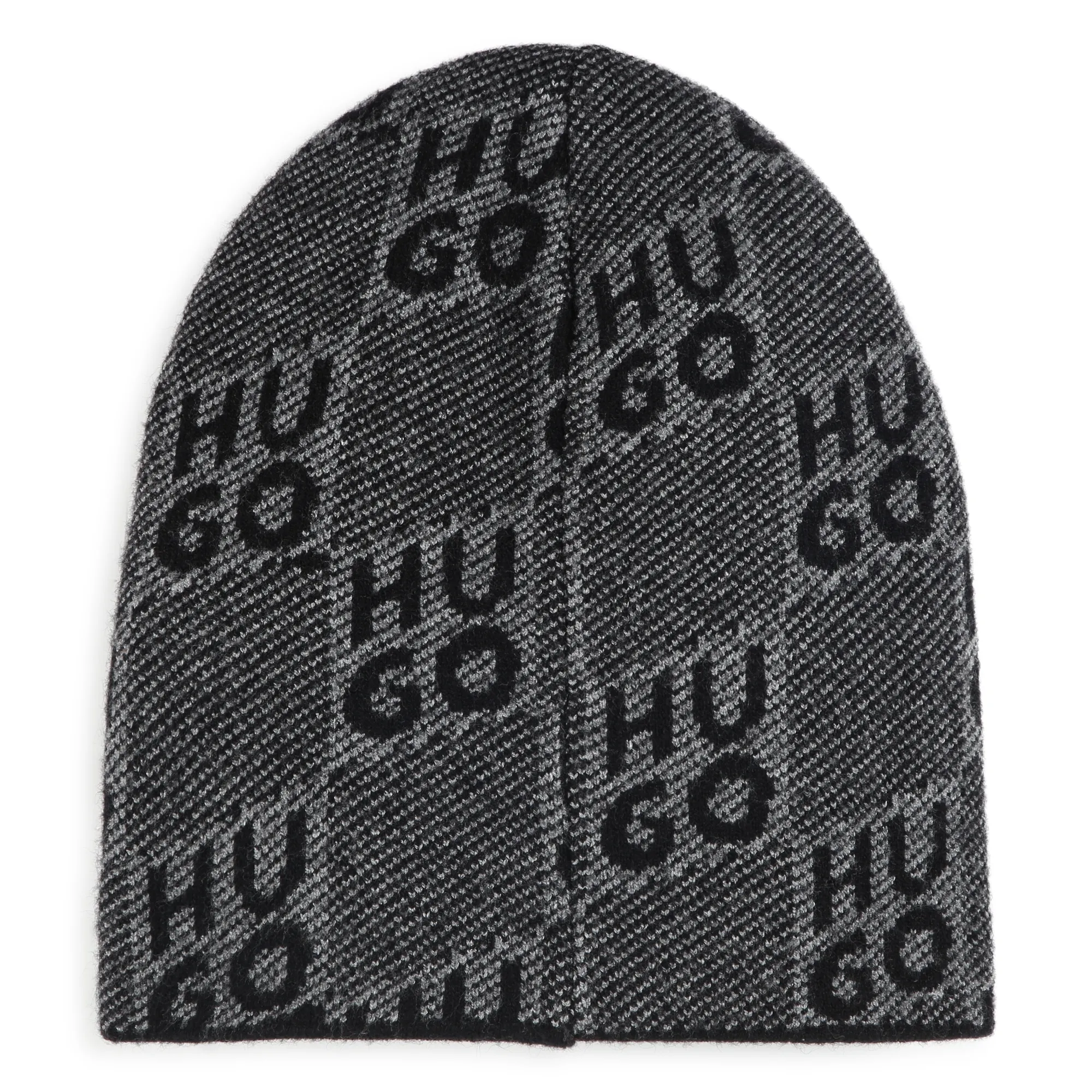 HUGO Gorro de punto y cuadros