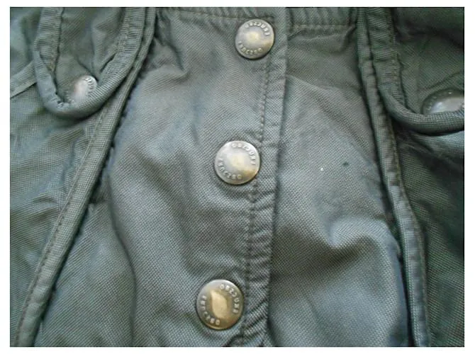 Ikks muy bonita falda caqui de viscosa de algodón y poliéster con cintura marcada 34 US, ideal para 34/36 en dimensiones: tamaño