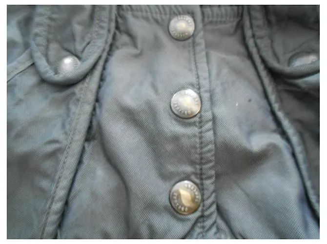 Ikks muy bonita falda caqui de viscosa de algodón y poliéster con cintura marcada 34 US, ideal para 34/36 en dimensiones: tamaño