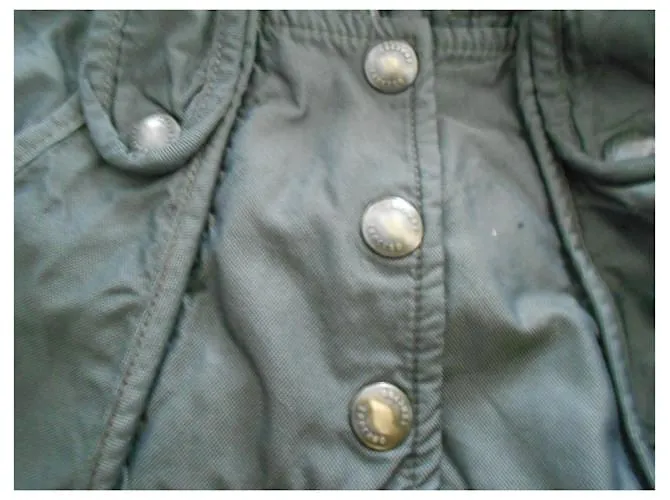 Ikks muy bonita falda caqui de viscosa de algodón y poliéster con cintura marcada 34 US, ideal para 34/36 en dimensiones: tamaño
