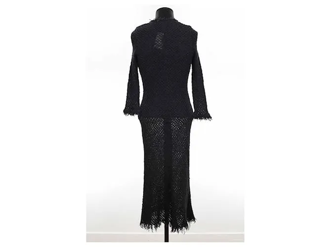 Isabel Marant Vestido con encaje Negro 