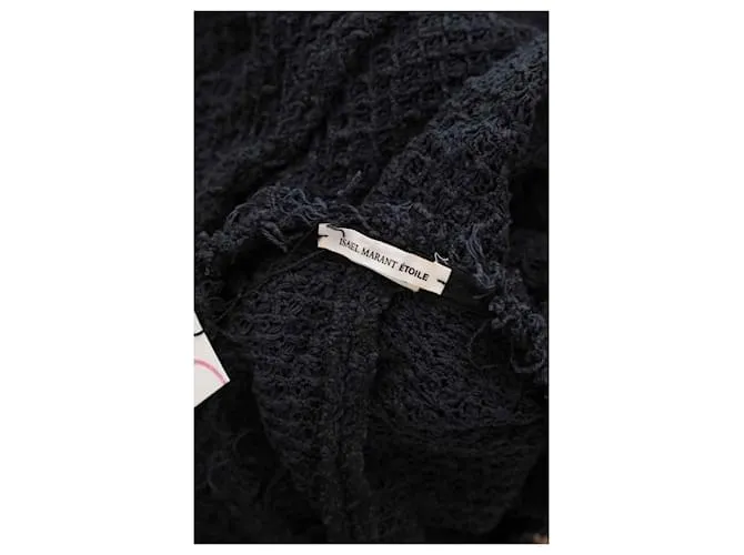 Isabel Marant Vestido con encaje Negro 