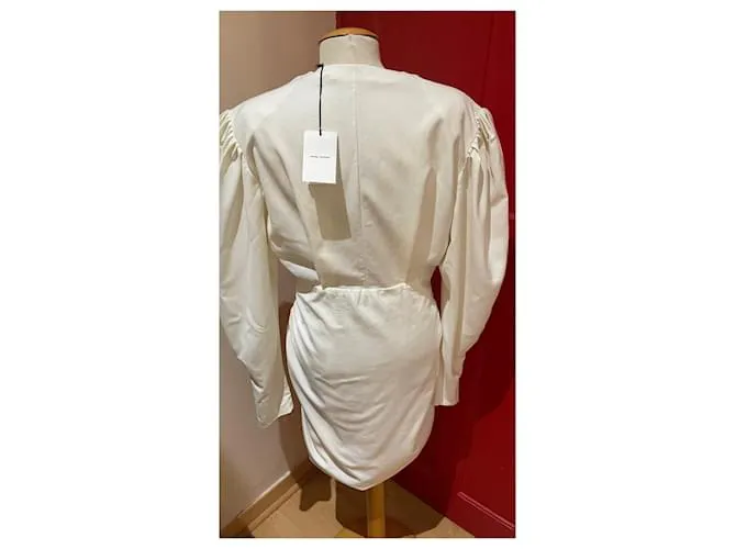 Isabel Marant Vestidos Crema 
