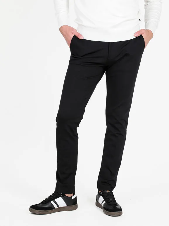 J.E. Mc Collum Pantalones casuales de pierna recta para hombre.