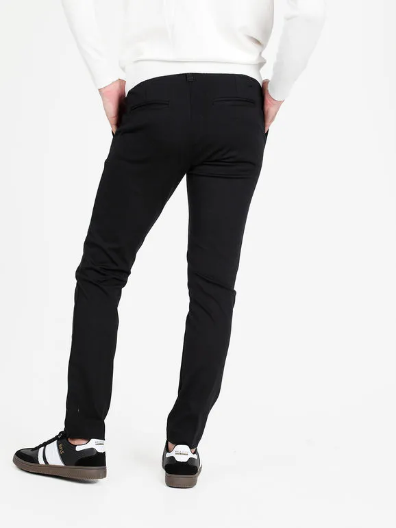 J.E. Mc Collum Pantalones casuales de pierna recta para hombre.