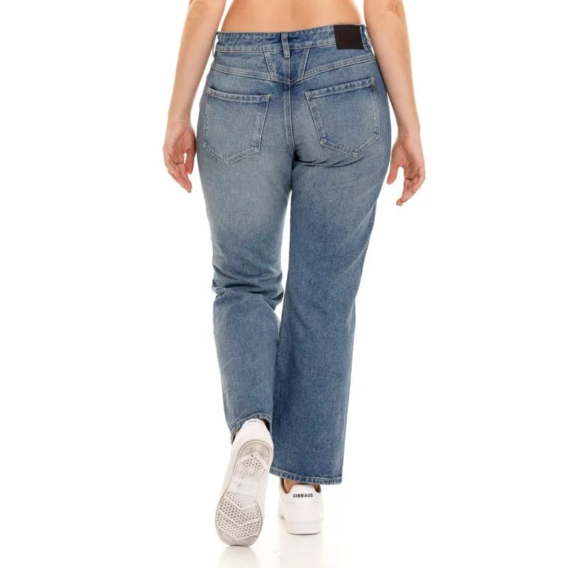 Jean Rigido Para Mujer Giselle Girbaud