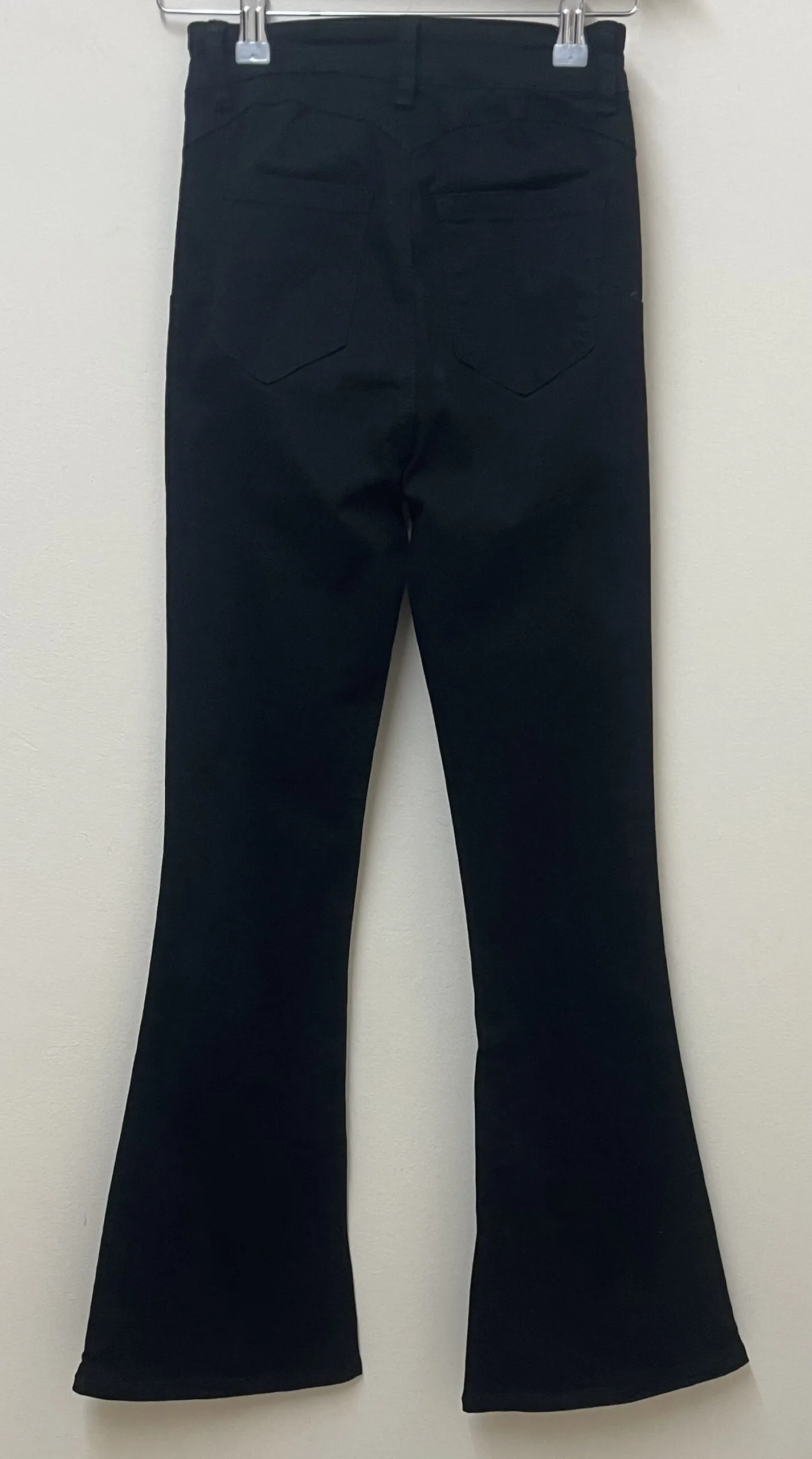 Jeans Campana Push Up Negro