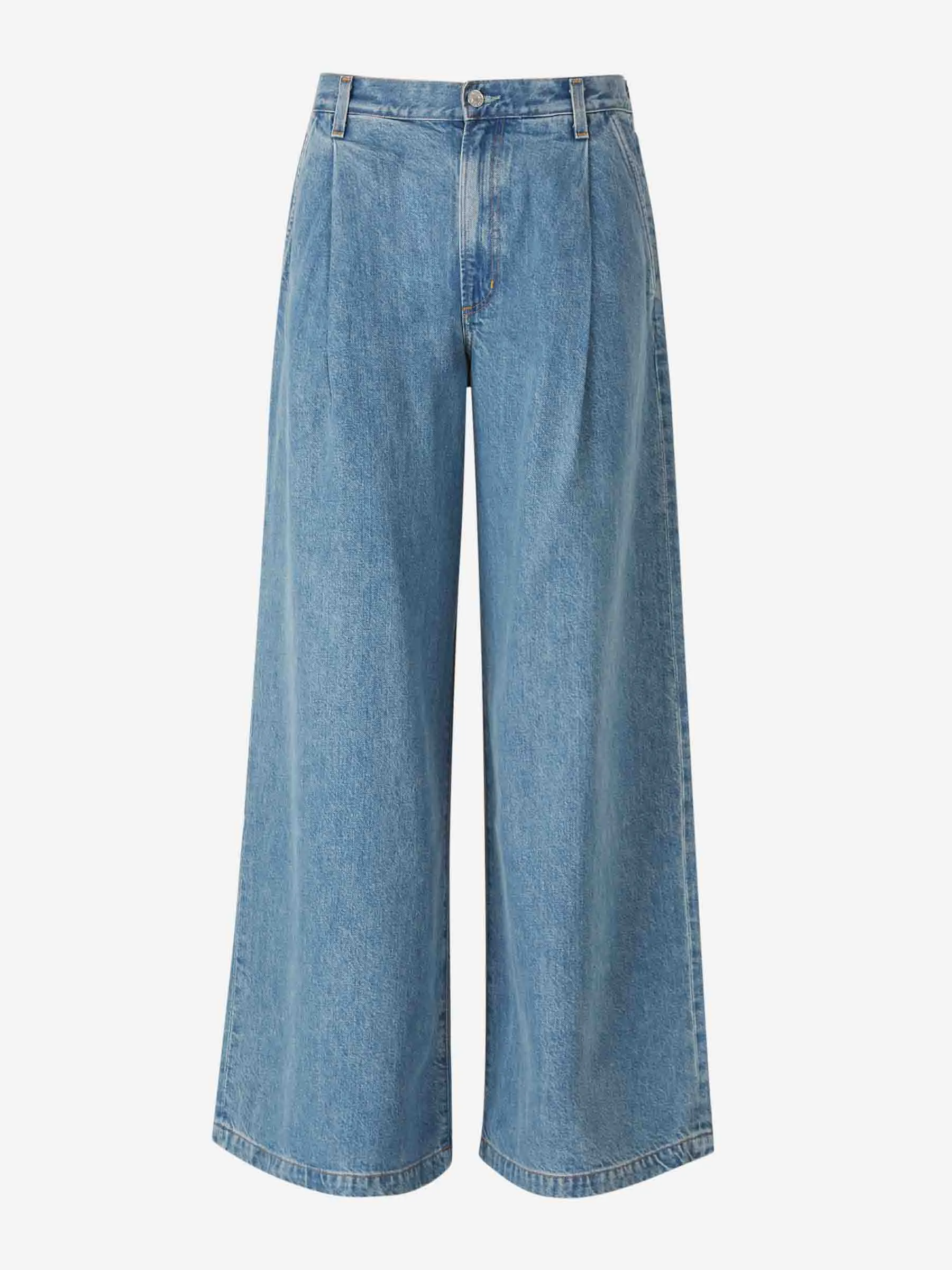 Jeans Pinzas Algodón