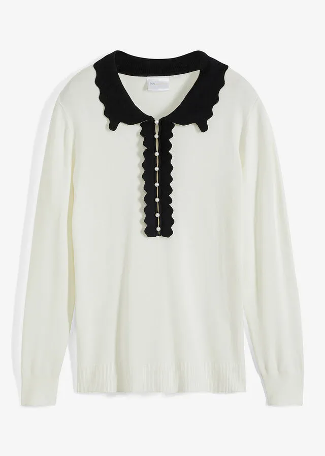JERSEY BLANCO LANANEGRO