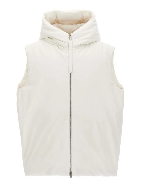 JIL SANDER CHALECO  BLANCO