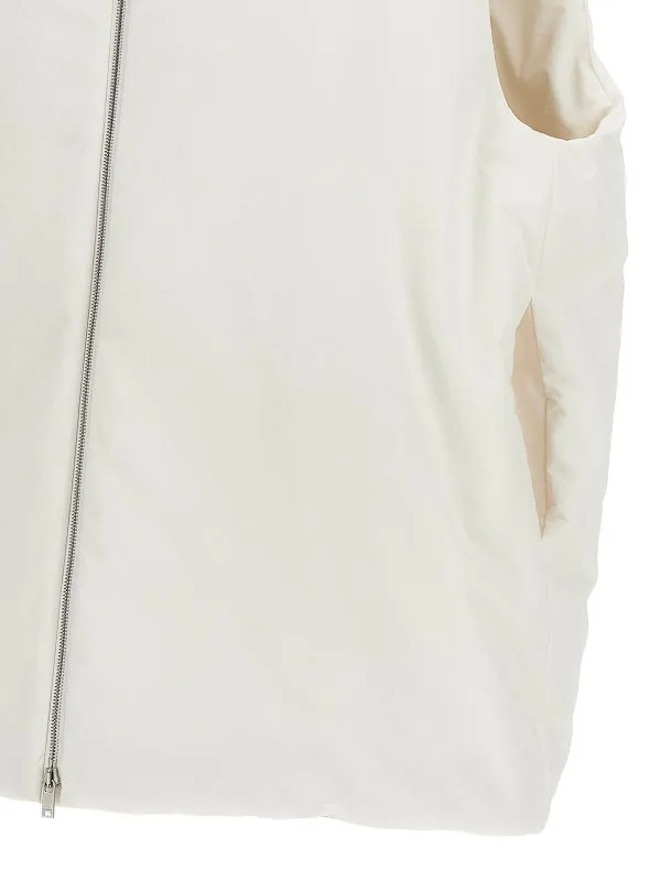 JIL SANDER CHALECO  BLANCO