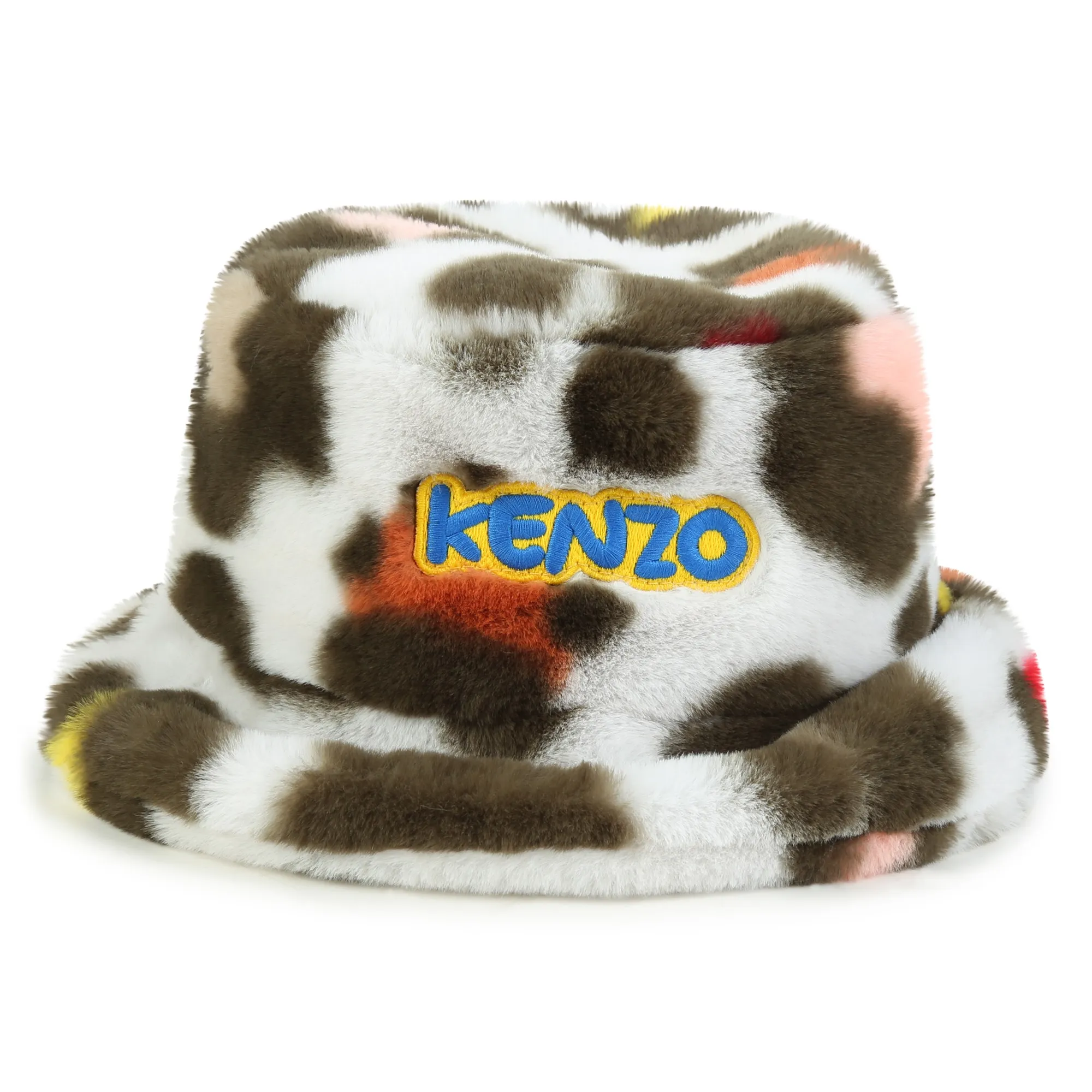KENZO KIDS Gorro suave estampado leopardo