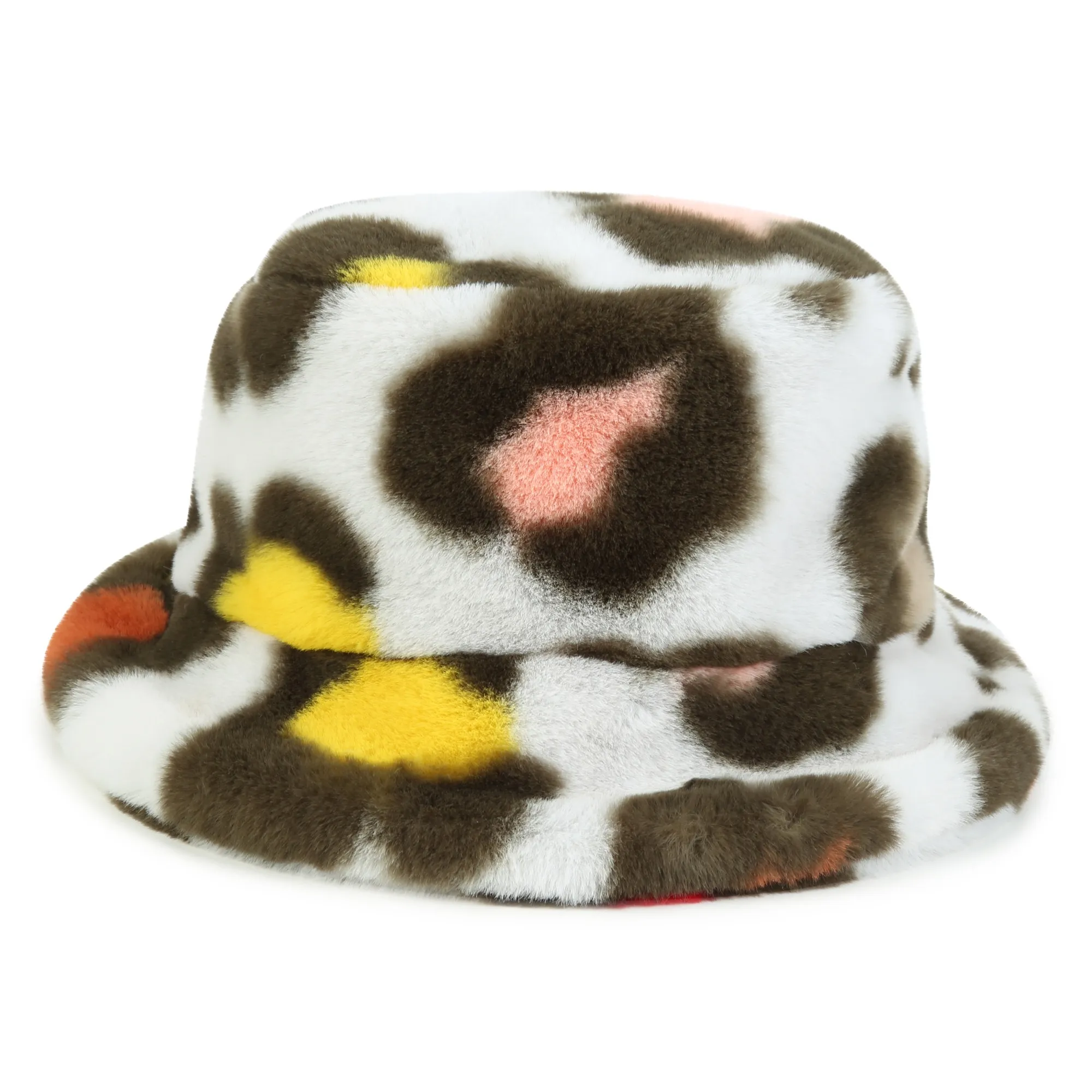 KENZO KIDS Gorro suave estampado leopardo