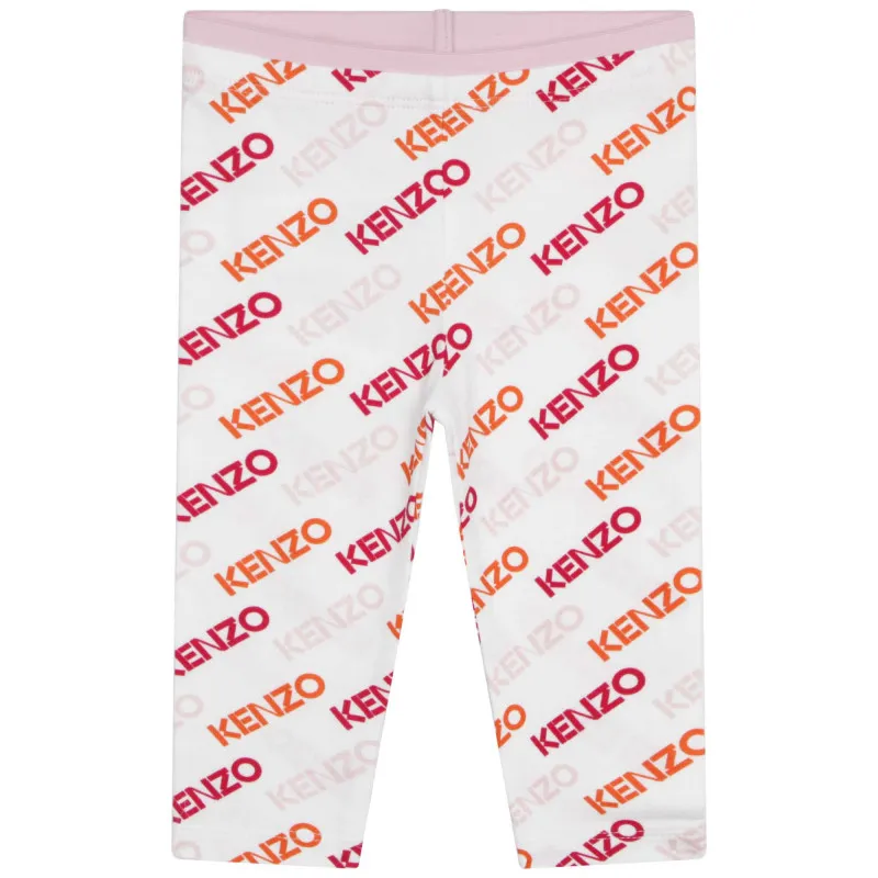 KENZO KIDS Leggings con estampado