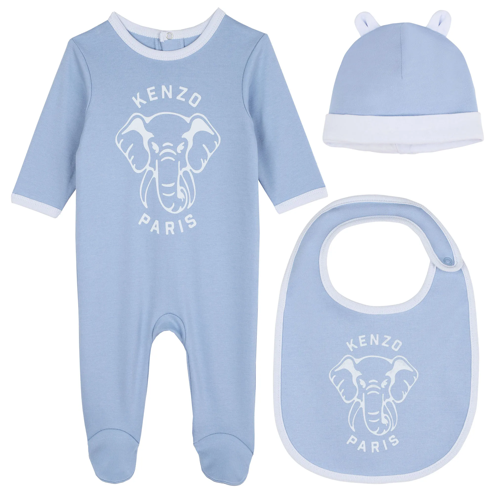 KENZO KIDS Pijama, babero y gorro