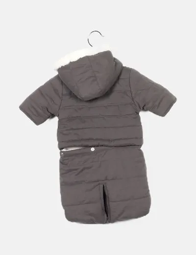 Kiabi Parka saco con borreguito