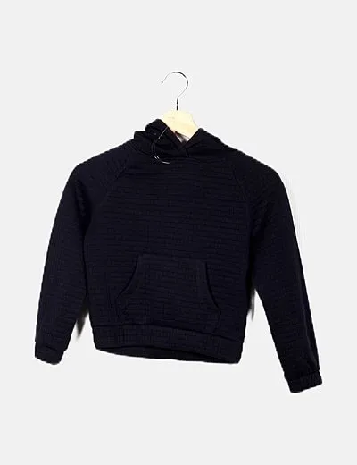 KIDS ONLY Sudadera azul marino textura