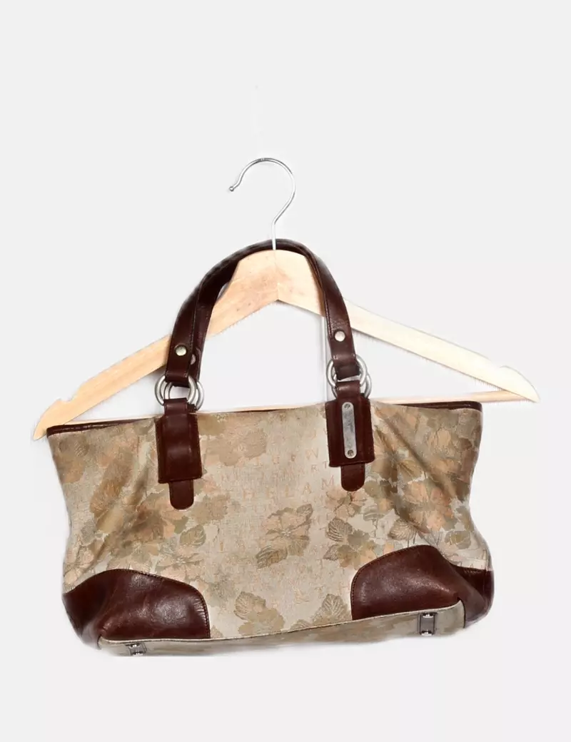 Lamarthe Bolso beige estampado