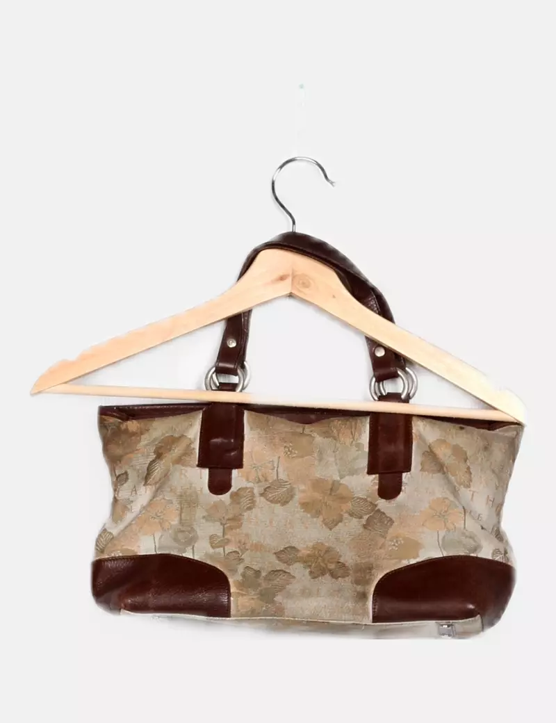 Lamarthe Bolso beige estampado