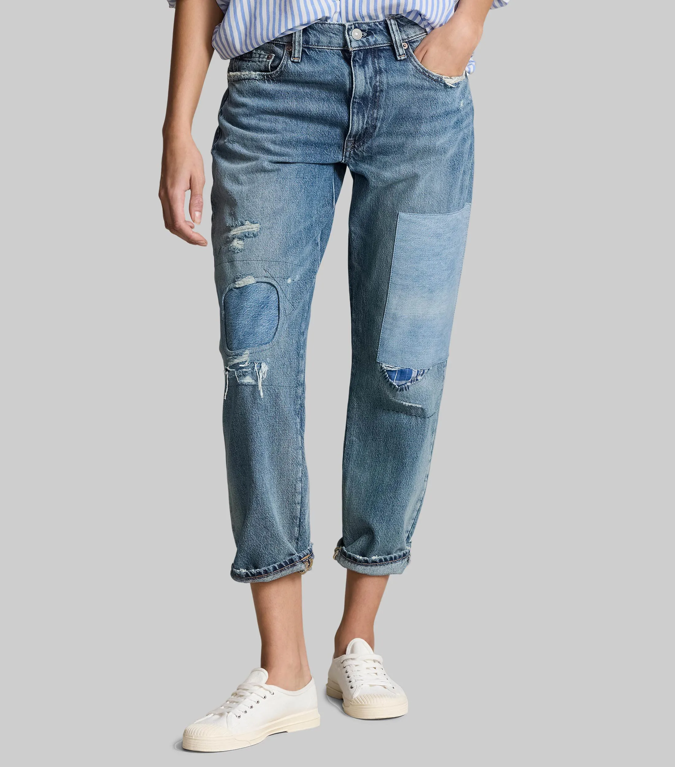 Lauren Ralph Lauren Jeans Paperbag Mujer