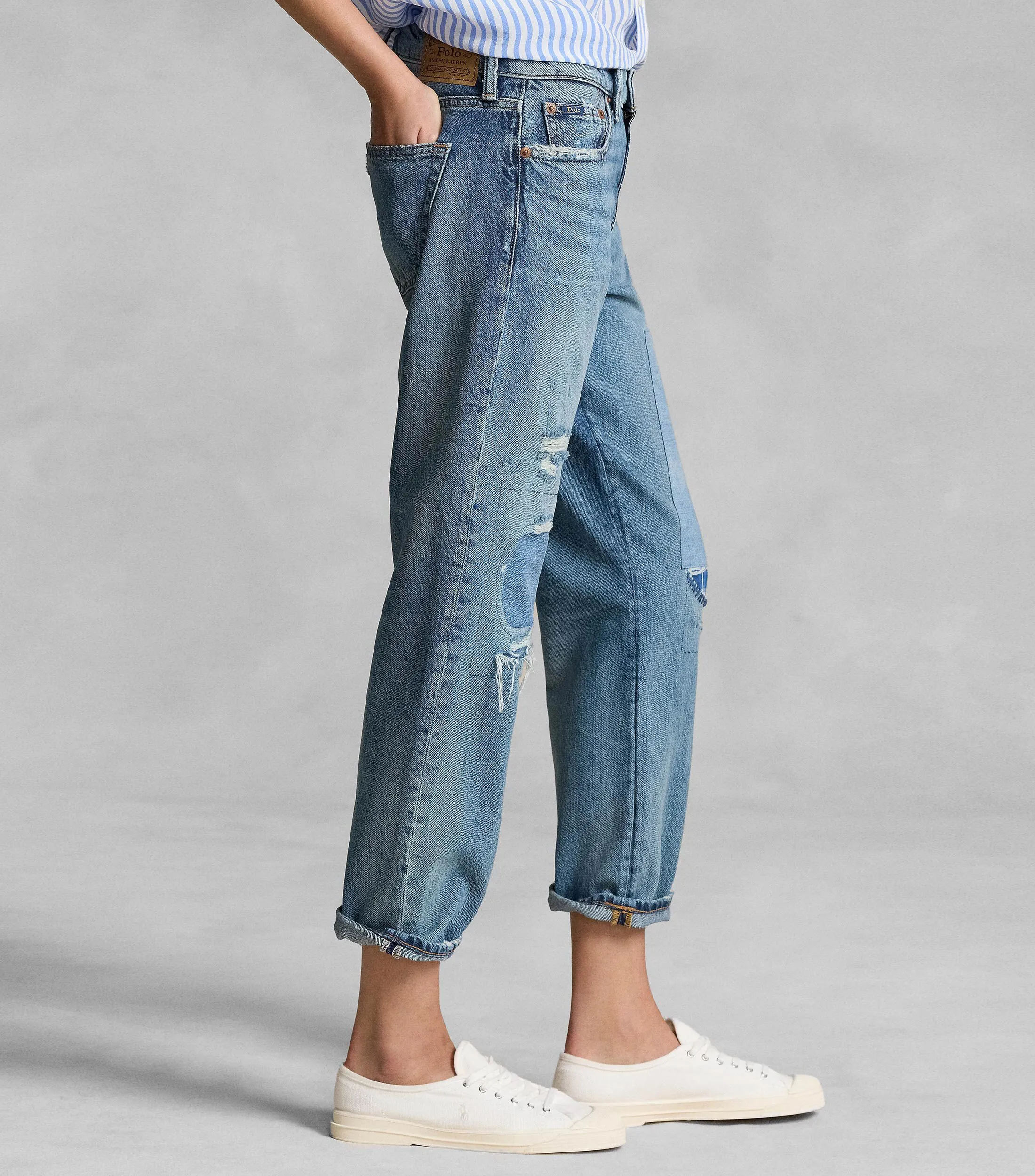Lauren Ralph Lauren Jeans Paperbag Mujer