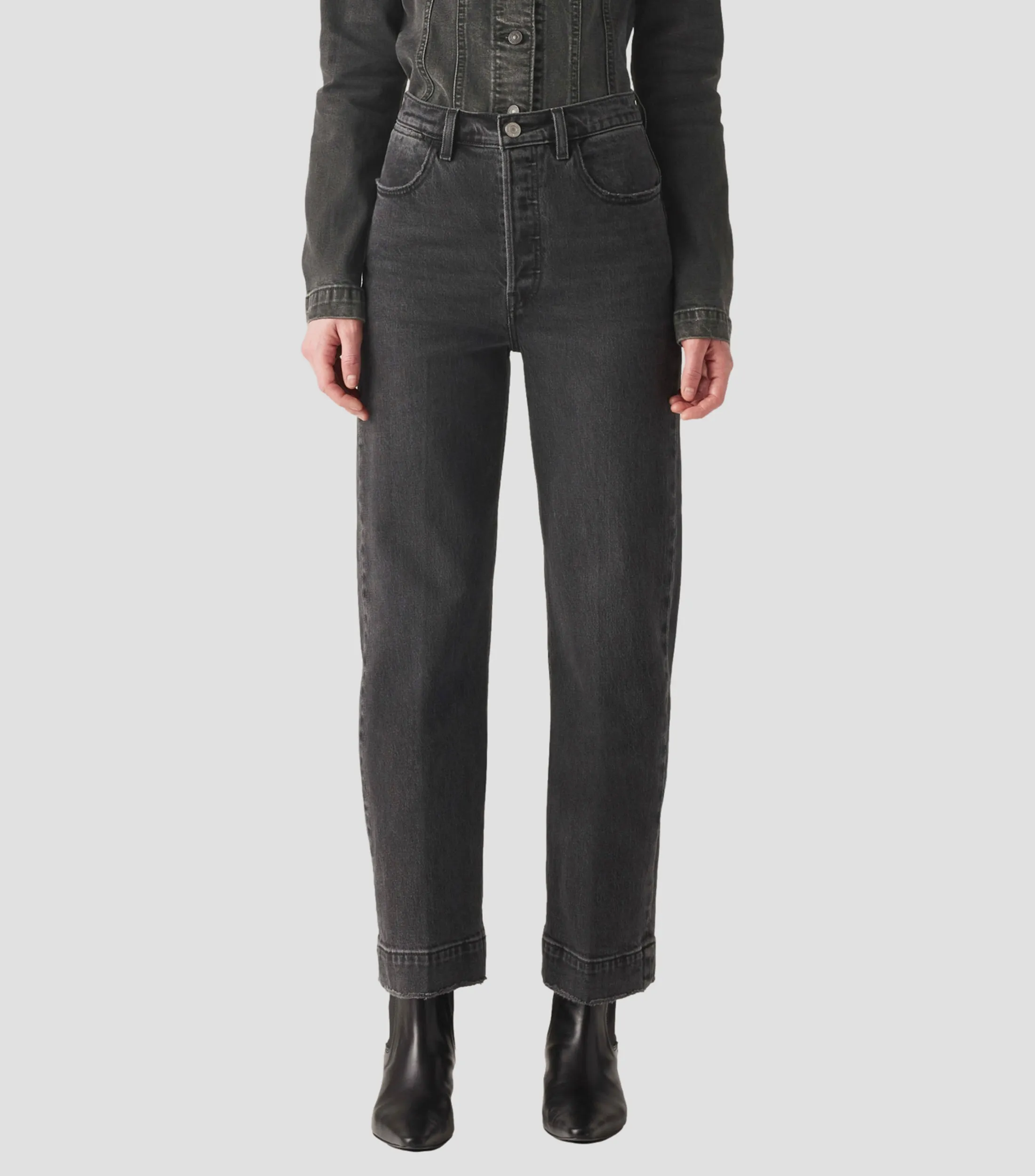 Levi's Jeans Ribcage Wideleg Mujer