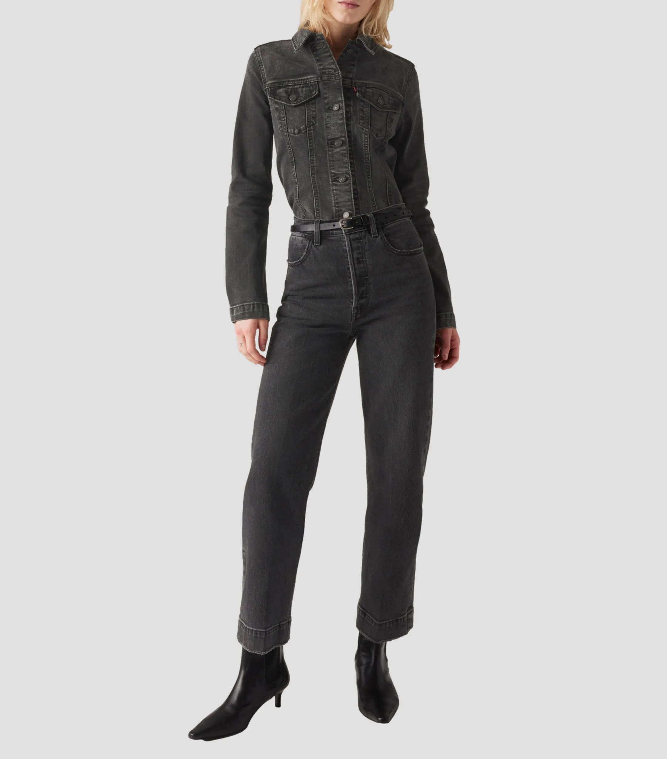 Levi's Jeans Ribcage Wideleg Mujer