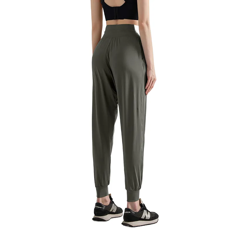 Ll Women Yoga Noveno pantalones Push Fitness Leggings Soft Wip Lift Hip Lift elástica Corriente de jogging Pantalones
