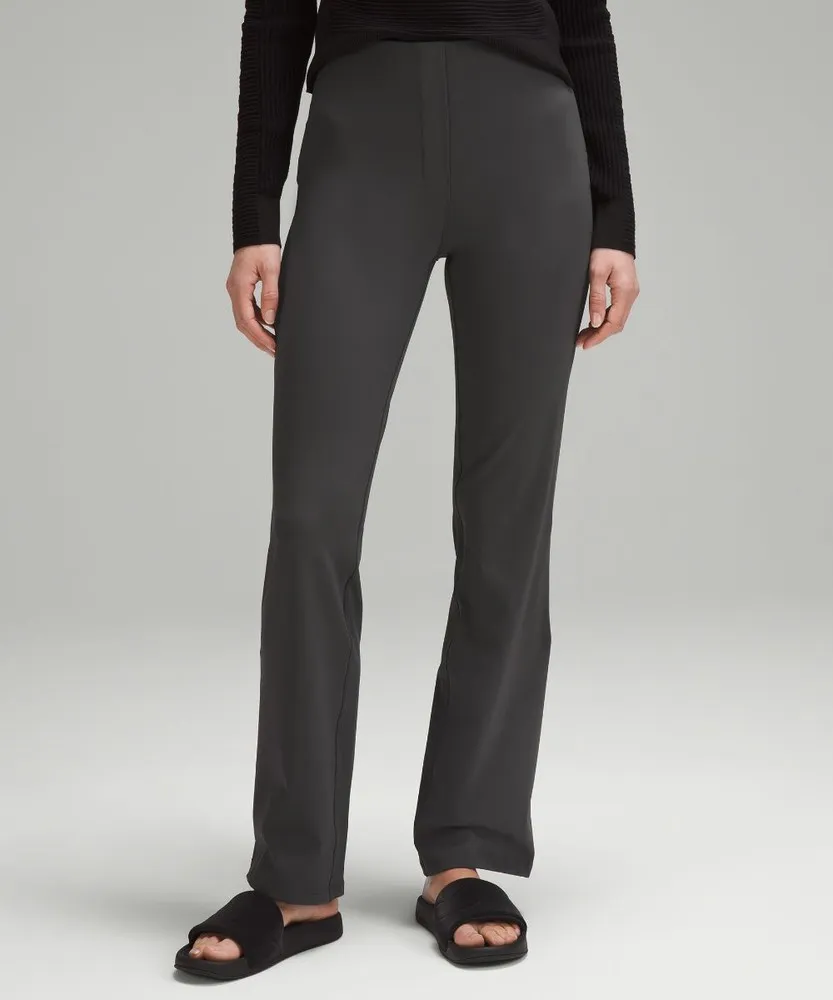 LULULEMON PANTALóN SMOOTH FIT DE TALLE ALTO SIN CIERRE  GRISES | PB10K5CS