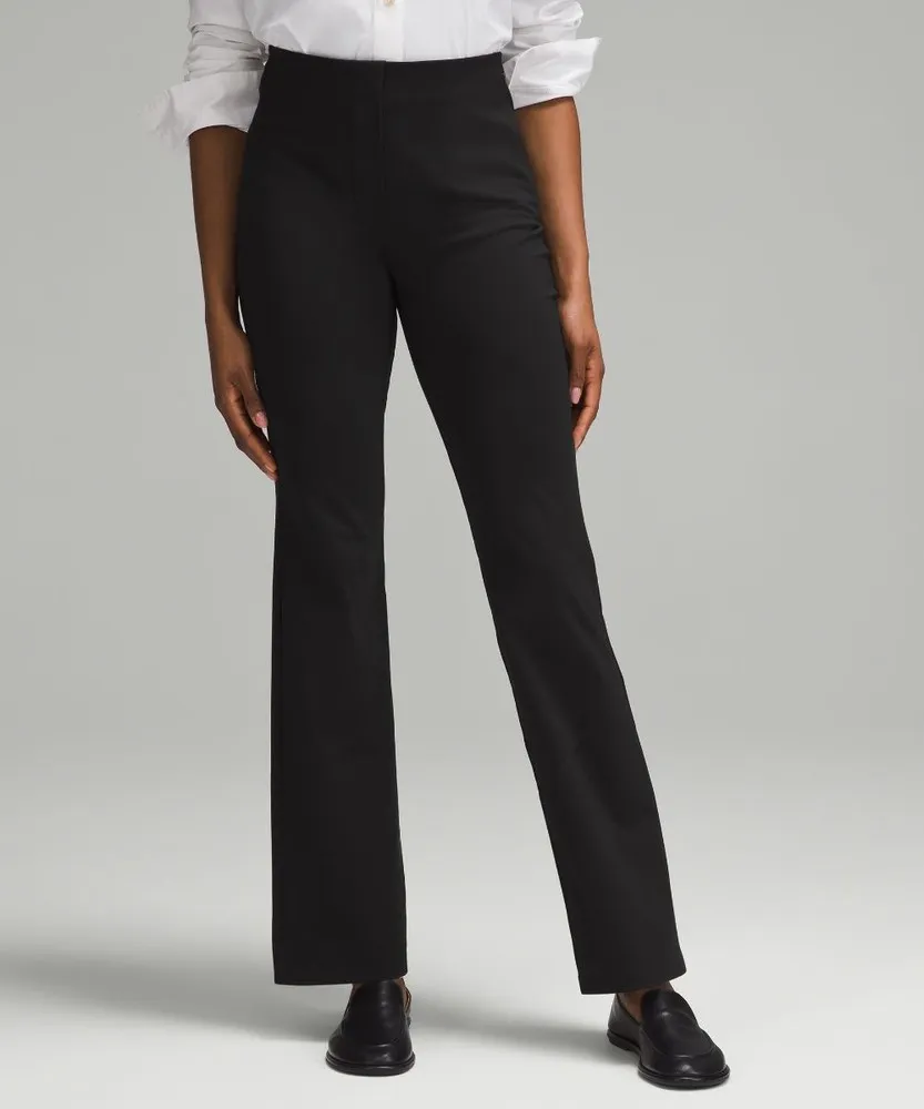 LULULEMON PANTALóN SMOOTH FIT DE TALLE ALTO SIN CIERRE  PERSONAS ALTAS NEGRO | QV77D7MW