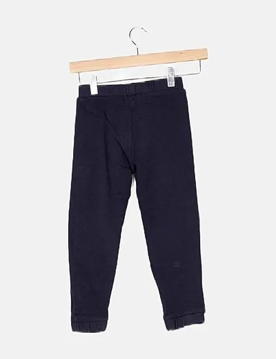 Mango Pantalón azul deportivo