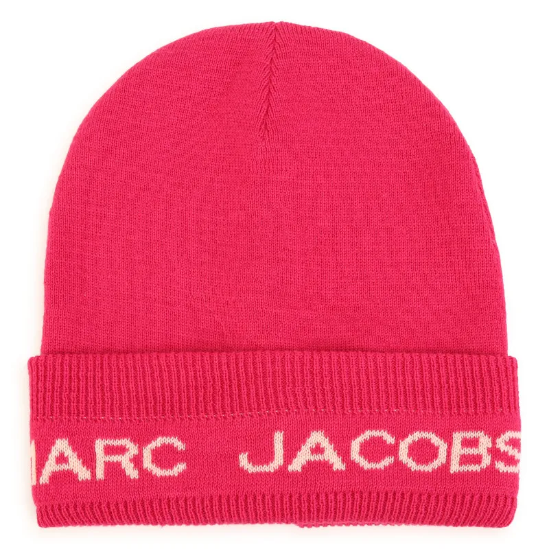 MARC JACOBS Gorro con el logo de jacquard