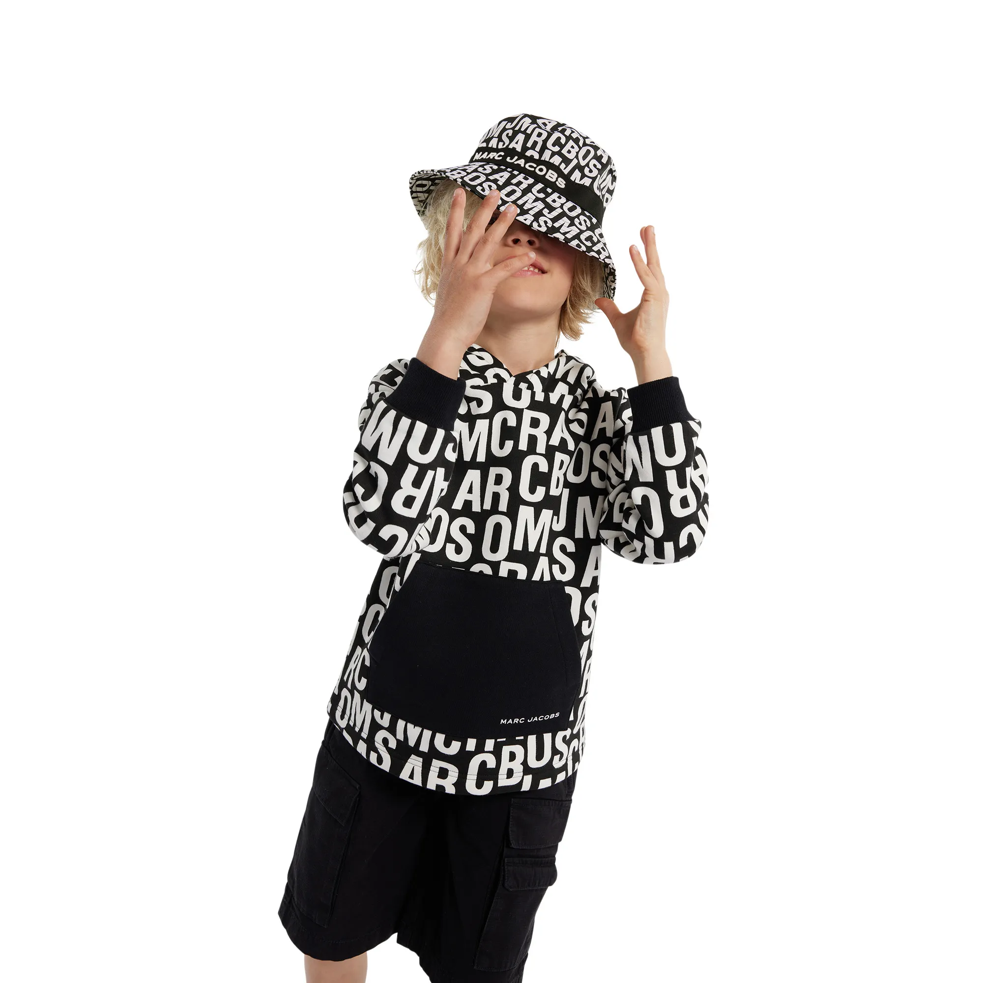 MARC JACOBS Gorro de sarga de algodón