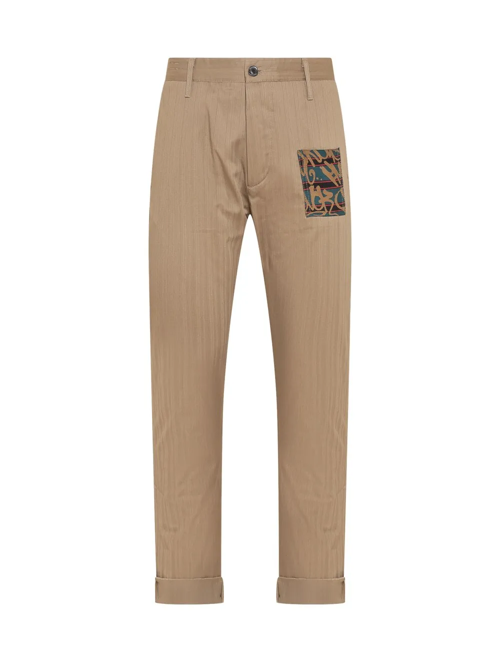 MAURIZIO MASSIMINO Striped Jeans