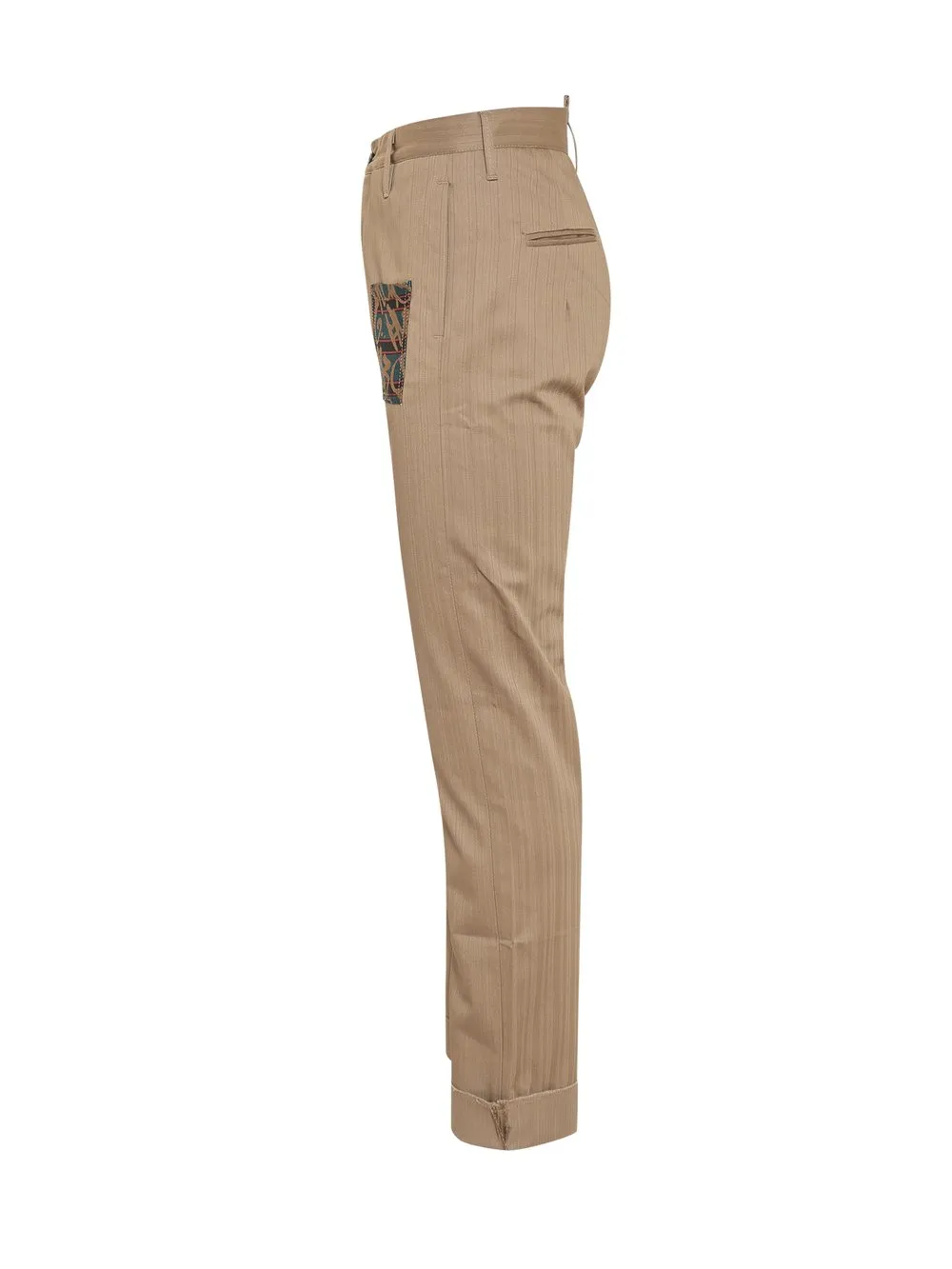 MAURIZIO MASSIMINO Striped Jeans