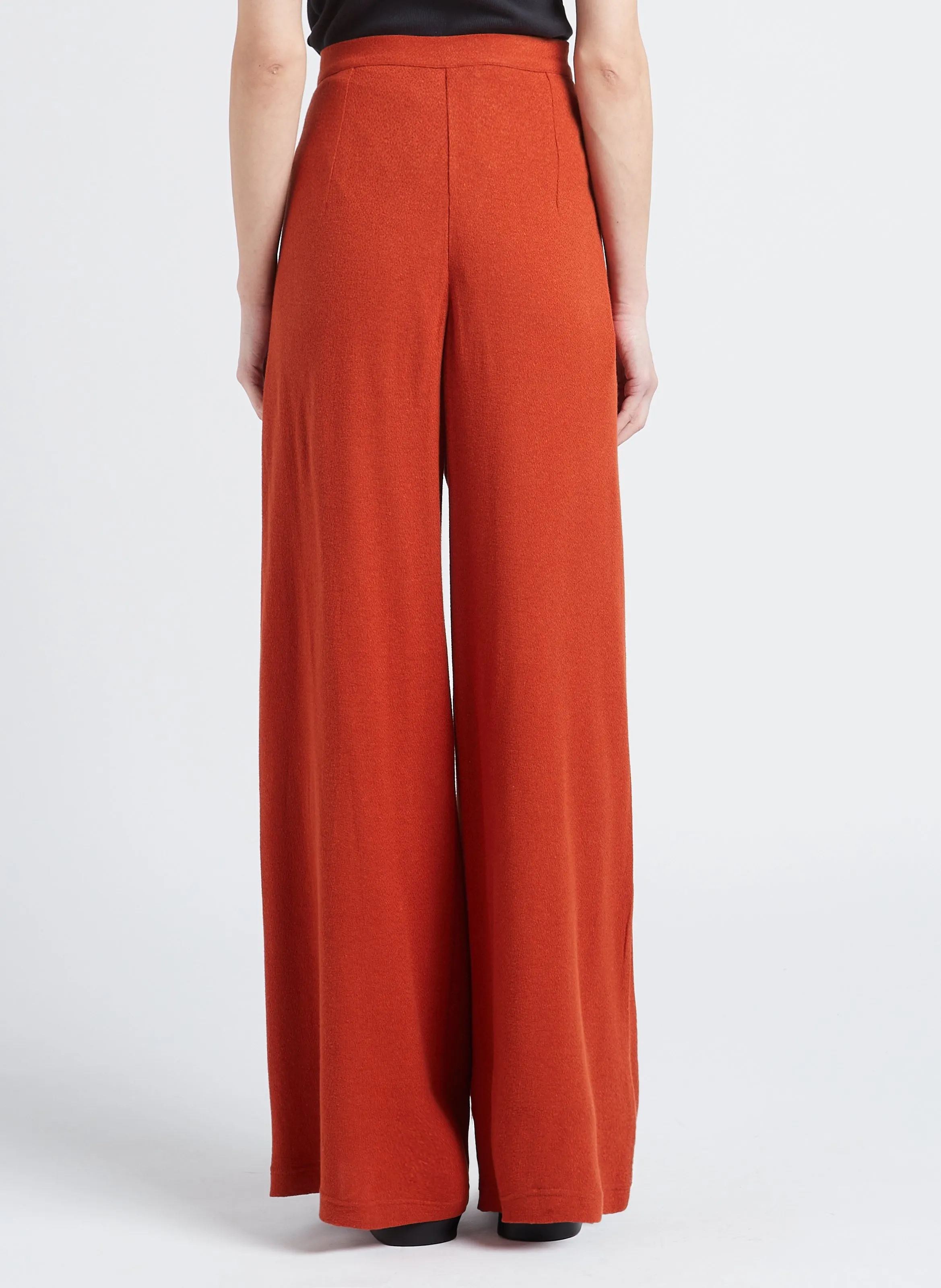 MAX MARA LEISURE BRINA  PANTALóN ANCHO DE MEZCLA DE LINO DE TALLE ALTO EN DORADO