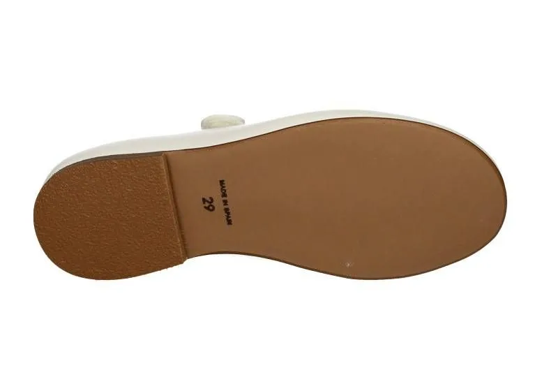 Mercedes Piel Beige Con Boton