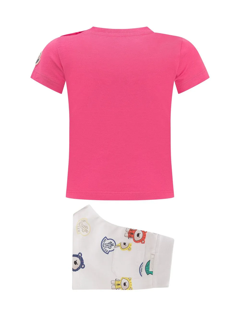 MONCLER KIDS SET WITH TSHIRT AND SHORTS