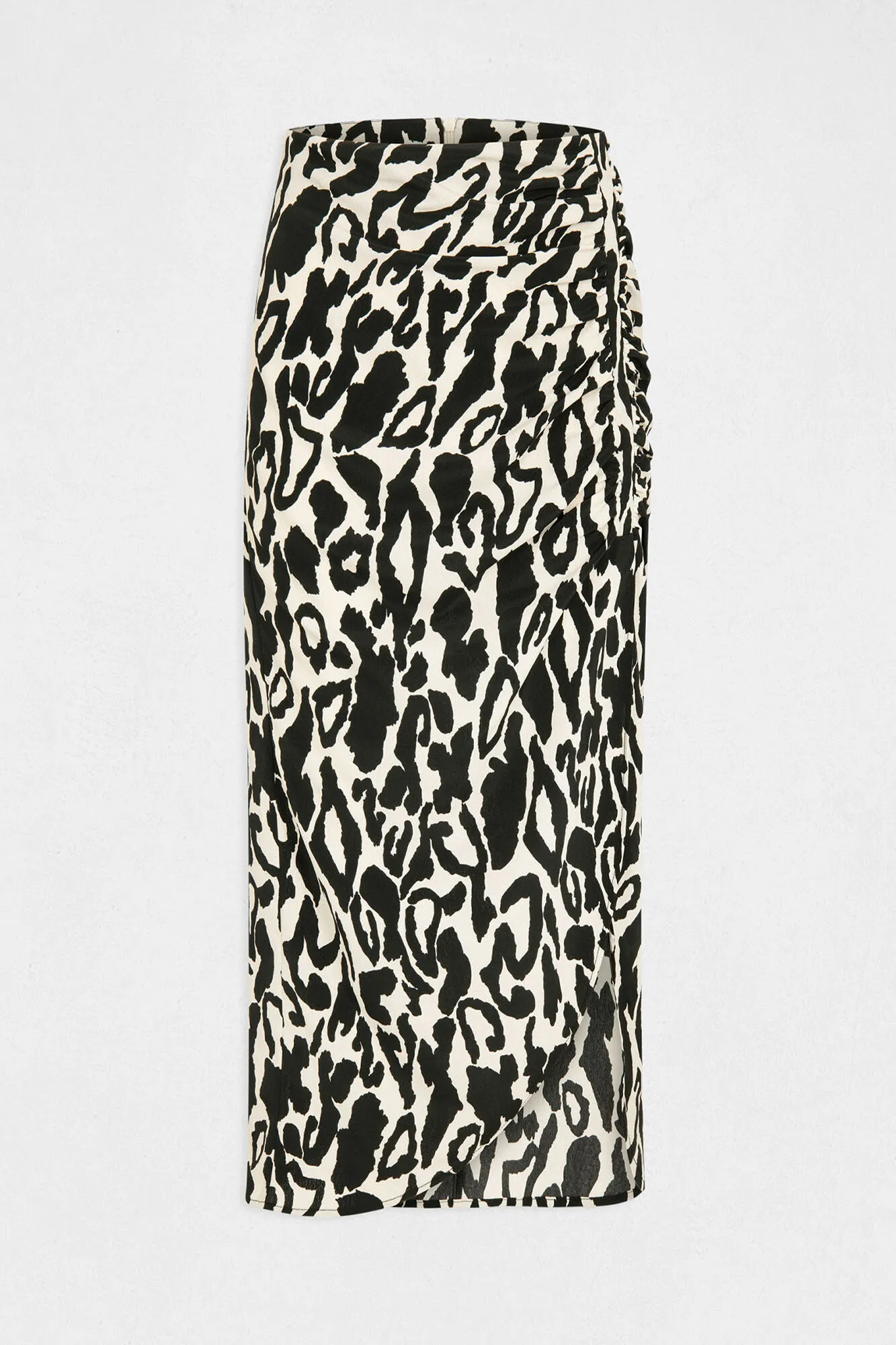 Morgan Falda midi recta estampado animal
