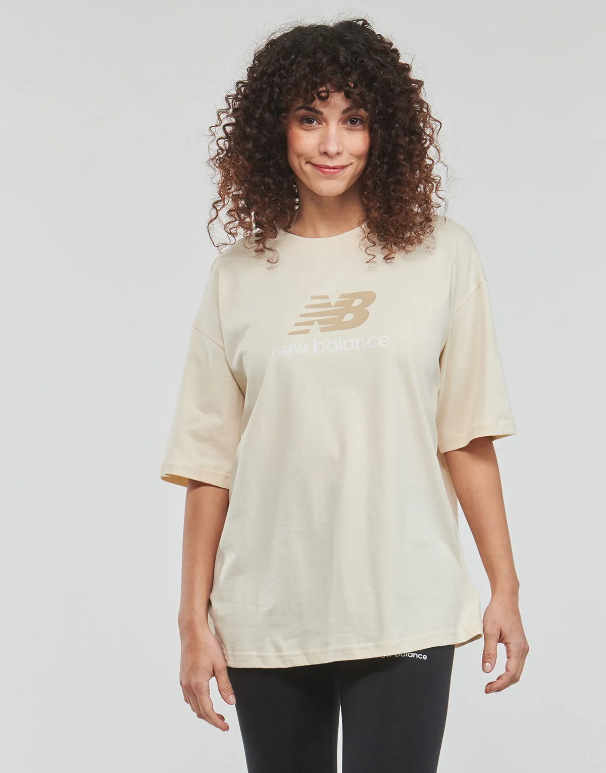NEW BALANCE ESSENTIALS STACKED LOGO TSHIRT
