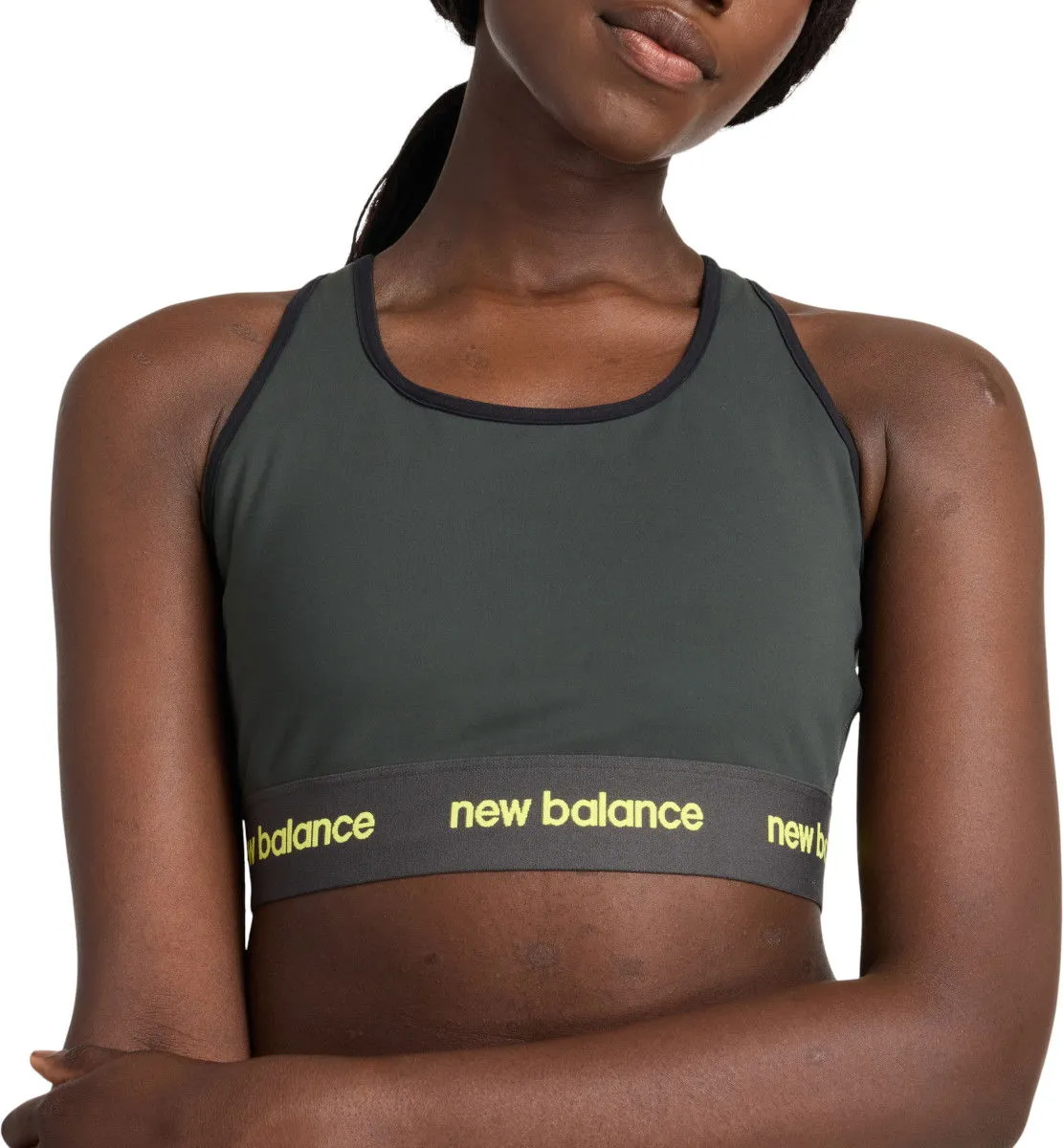 New Balance Sleek Medium Support Sports Bra
