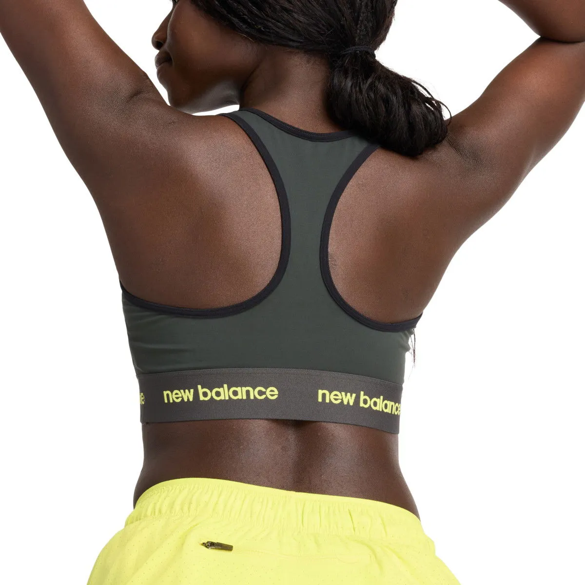New Balance Sleek Medium Support Sports Bra