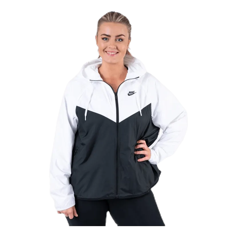 Nike NSW Jacket Fem Plus White/Black
