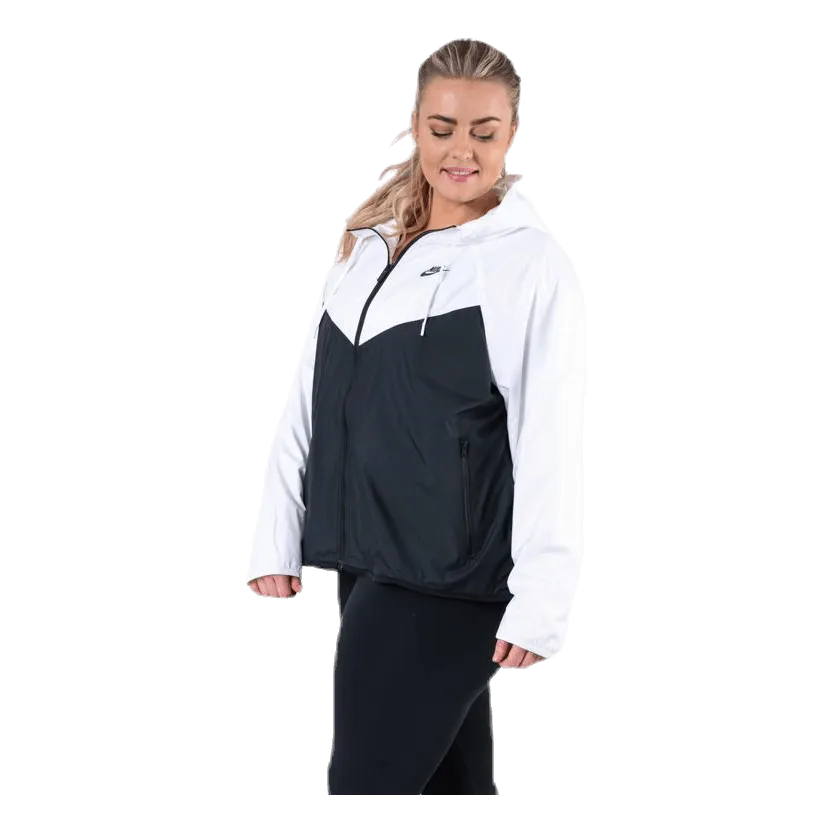 Nike NSW Jacket Fem Plus White/Black