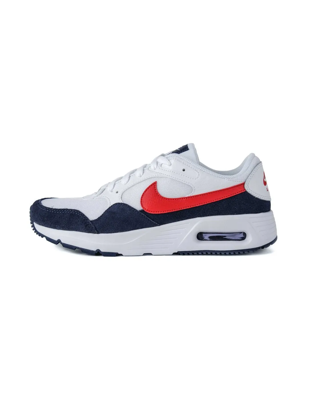 NIKE  ZAPATILLAS BLANCAS Y AZULES AIR MAX SC HOMBRE